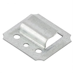 Кляймер №3, оцинкованный с гвоздями, 100 шт Сибртех 17741