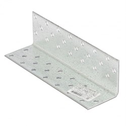 Крепежный уголок равносторонний  2 мм,   KUR 40 x 40 x 140 мм Сибртех 17751