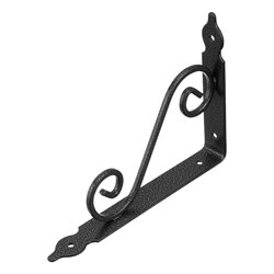 Кронштейн декоративный, 190 х 140 х 25 х 3 мм, темно-серый Сибртех 17762