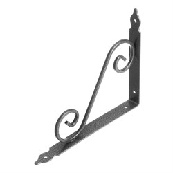 Кронштейн декоративный, 190 х 240 х 25 х 3.5 мм, темно-серый Сибртех 17763