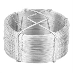 Проволока стальная, оцинкованная 0.5 мм, длина 200м Сибртех 17806