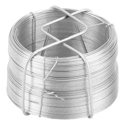 Проволока стальная, оцинкованная 0.7 мм, длина 75 м Сибртех 17807