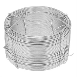 Проволока стальная, оцинкованная 0.9 мм, длина 50 м Сибртех 17808