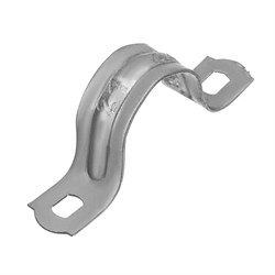 Скоба металлическая двухлапковая, 21 мм, 100 шт Сибртех 17855