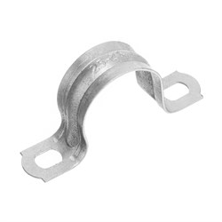 Скоба металлическая двухлапковая, 25 мм, 100 шт Сибртех 17856