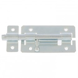 Задвижка дверная ЗД-01, цинк, (Металлист) 17876