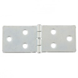 Петля карточная, 110 х 40 мм, цинк, 4 шт, (Металлист) 17896