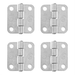 Петля накладная ПН5-40, цинк, 4 шт, (Металлист) 17904