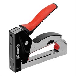 Степлер мебельный, стальной, быстрая загрузка, тип скобы 53, 6-10 мм, PRO Matrix 17942