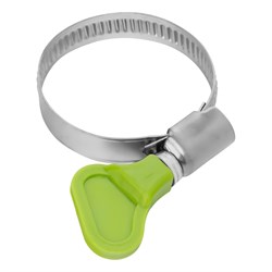 Хомуты металлические элемент крепления с формой ключа 25-40 мм, 2 шт Сибртех 18011