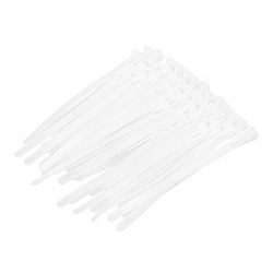 Хомуты многоразовые 150 x 7.2 мм, пластиковые 50 шт Сибртех 18029