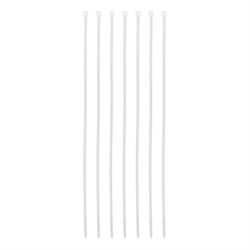 Хомуты, 300 x 3.6 мм, пластиковые, белые, 100 шт Сибртех 18040