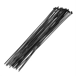 Хомуты, 500 x 4.8 мм, пластиковые, черные, 50 шт Сибртех 18067