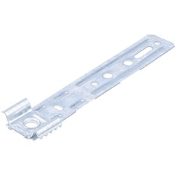 Пластина анкерная АО для оконного Профиля REHAU поворотная, 150 мм, цинк Сибртех 18104