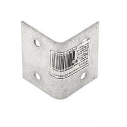 Уголок мебельный, 2 мм, 30 х 30 х 40 мм, цинк Сибртех 18110