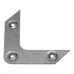 Уголок оконный, 1.2 мм, 50 х 50 мм, цинк Сибртех 18111