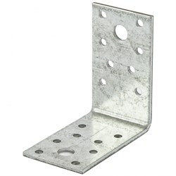 Крепежный уголок 2.5 мм, КU 70 x 70 x 40 мм Сибртех 18114