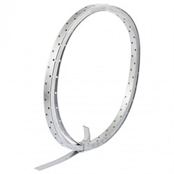 Лента перфорированная монтажная, 2 мм, LM 2см х 10 м, отвер. 4.5-5 мм, цинк Сибртех 18119