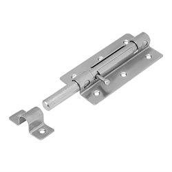 Задвижка дверная ЗД-09, цинк, (Металлист) 18165