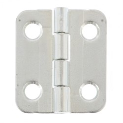 Петля карточная, 22 х 24 мм, цинк, 10 шт, (Металлист) 18177