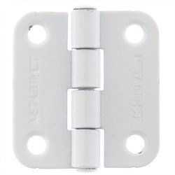 Петля накладная ПН5-40, белая, 4 шт, (Металлист) 18179
