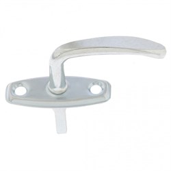 Ручка завертки врезной, цинк, 5 шт, (Металлист) 18190