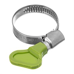 Хомуты металлические элемент крепления с формой ключа 20-32 мм, 50 штук в упаковке Сибртех 18201