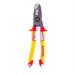 Кабелерез, диэлектрические рукоятки до 1000 В, трехкомпонентные рукоятки, 210 мм Gross 14917