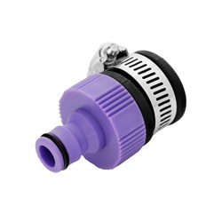 Адаптер пластмассовый, 3/4 с внешним хомутом Palisad 18277