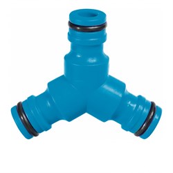 Тройник для разветвления или соединения штуцерный Palisad Luxe 18285