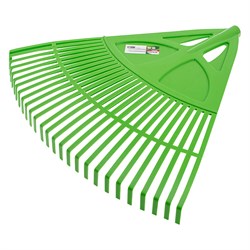 Грабли веерные пластиковые, 620 мм, 27 плоских зубьев, без черенка, Palisad 18387