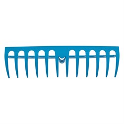 Грабли пластиковые, 400 мм, 12 прямых зубьев, усиленные, Luxe, Palisad 18415