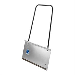 Движок для уборки снега, стальной, оцинкованный, 750 х 410 х 1100 мм, стальная рукоятка, Сибртех 18418