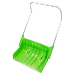 Движок для уборки снега пластиковый, 810 х 535 х 1300 мм, алюминиевая рукоятка, Сибртех 18424