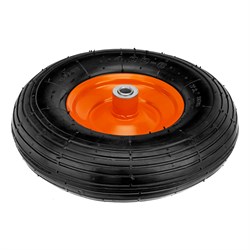Колесо пневматическое, 4.00-6, D 325 мм, внутренний подшипник D 16 мм, длина оси 100 мм Palisad 18498