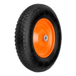 Колесо пневматическое 4.80/4.00-8 D 380 мм, внутренний подшипник D 12 мм, длина оси 90 мм Palisad 18503
