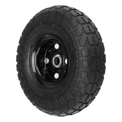 Колесо пневматическое 4.10/3.50-4, колесо D 260 мм. внутренний подшипник D 20 мм, длина оси 50 мм Palisad 18505