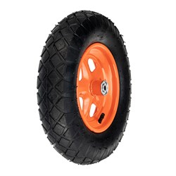 Колесо пневматическое «Звезда» 4.80/4.00-8 D380 мм, внутренний диаметр подшипника 12 мм, длина оси 90 мм Palisad 18507