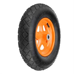 Колесо пневматическое «Звезда» 4.80/4.00-8 D380 мм, внутренний диаметр подшипника 20 мм, длина оси 90 мм Palisad 18508