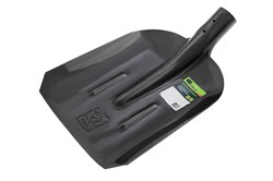 Лопата совковая, 235х285 мм, ребра жесткости, без черенка, Сибртех 18631