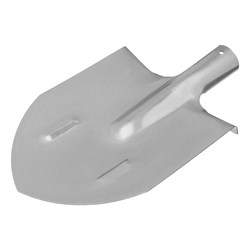 Лопата штыковая, нержавеющая сталь, 200х265 мм, ребра жесткости, без черенка, Сибртех 18639