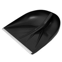 Лопата для уборки снега пластиковая, 385 х 410 мм, без черенка, Сибртех 18671