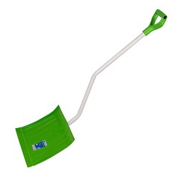 Лопата для уборки снега стальная, 470 х 350 х 1320 мм, стальной черенок, Сибртех 18673