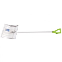 Лопата для уборки снега алюминиевая, 470 х 350 х 1370 мм, стальной черенок, Сибртех 18674