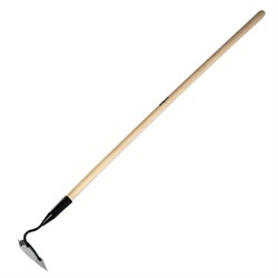 Мотыга стальная, 170 х 60 х 1300 мм, деревянный черенок, Сибртех 18712