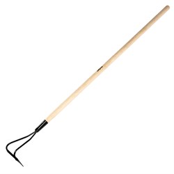 Мотыга стальная, 170 х 45 х 1380 мм, деревянный черенок, Сибртех 18717