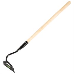 Мотыга стальная усиленная, 150 х 45 х 860 мм, деревянный черенок, Сибртех 18722