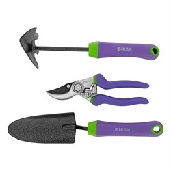 Набор садового инструмента, обрезиненные эргономичные рукоятки, 3 предмета, Era, Palisad 18731