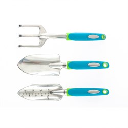 Набор садового инструмента, алюминиевый цельнолитой, 3 предмета, Luxe, Palisad 18732