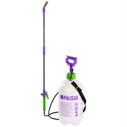 Опрыскиватель ручной, 7 л, с насосом, шлангом, разбрызгиватель Palisad 18757